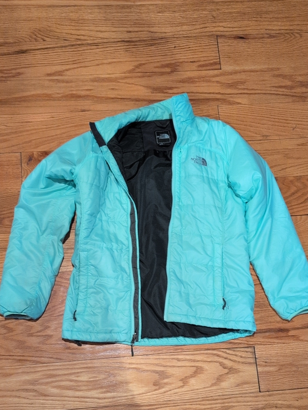 The North Face Aqua Teal Women's Insulated Puffer Jacket